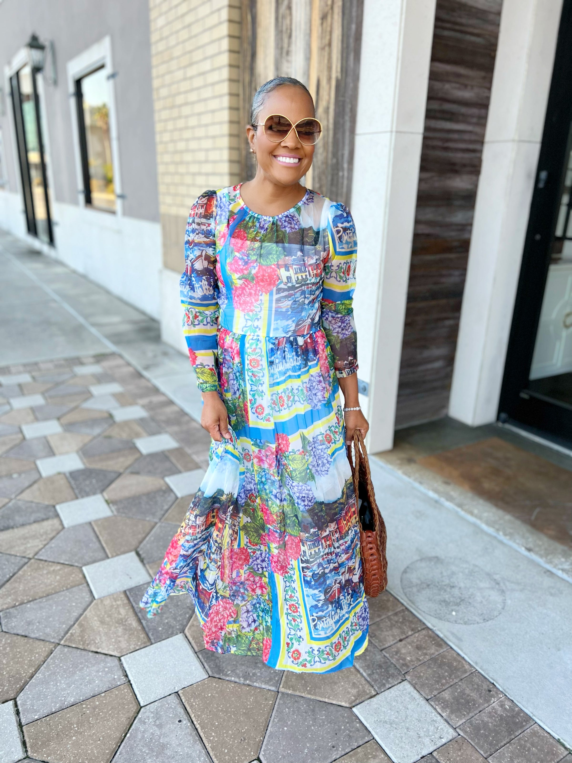 Slay the Vacay | Long Sleeve Maxi Dress Fourth & Jack Slay the Vacay | Long Sleeve Maxi Dress Fourth & Jack